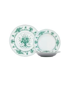 ANTHIROS Collezione di piatti verdi