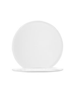 APHROS Piatto piano bianco lucido e matt Ø cm 25,5