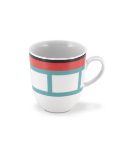 GEOMETRIKÓS Mug rossa 30 cl