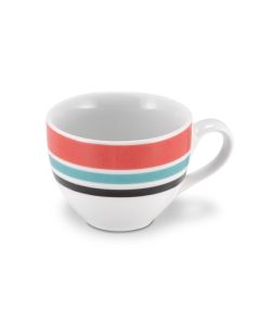 GEOMETRIKÓS Tazza caffè rossa 10 cl