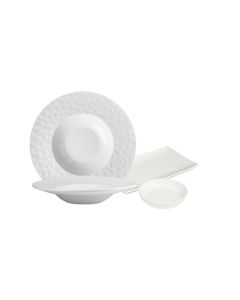 HESPERIS Collezione di piatti avorio