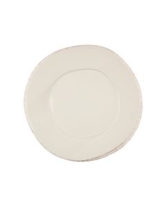LE COQ PORCELAINE Aetna Piatto piano color crema Ø cm 27,5