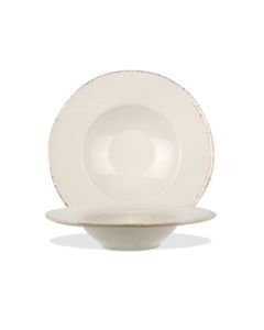 LE COQ PORCELAINE Aetna Pasta bowl color crema Ø cm 28