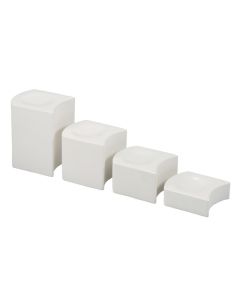 APHROS Alzata modulare bianco lucido e matt cm 9x8 h 11,5