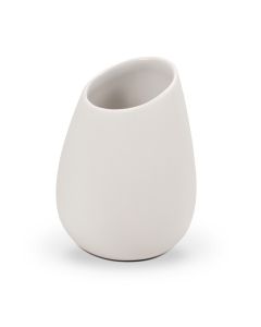 APHROS Porta stuzzicadenti bianco lucido e matt Ø 5 h 6,5 cm