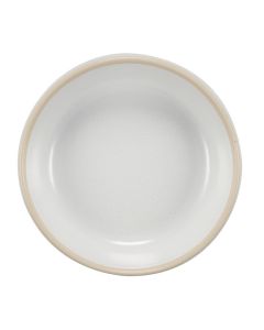 DEIMOS Piatto fondo beige reattivo Ø cm 12 h cm 4