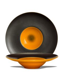 LE COQ PORCELAINE Ekate Pasta bowl arancione Ø cm 29 h cm 5