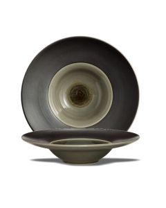 LE COQ PORCELAINE Ekate Pasta bowl grigio Ø cm 15 h cm 3,5