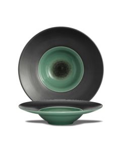 LE COQ PORCELAINE Ekate Pasta bowl verde opale Ø cm 15 h cm 3,5