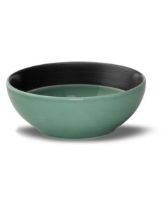 LE COQ PORCELAINE Ekate Coppetta rotonda alta verde opale Ø cm 10 h cm 4