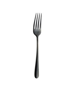 ERACLEA Forchetta tavola in acciaio inox 18/10 finitura pvd nera 19,5 cm