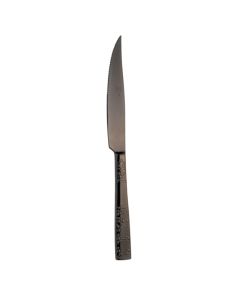 KIRA Coltello bistecca acciaio inox finitura pvd nera 23 cm