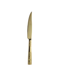 KIRA Coltello bistecca acciaio inox finitura pvd oro 23 cm