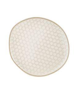 LE COQ PORCELAINE Kypseli Piatto piano beige cm 27x25