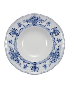 NEOS ANTHIROS Pastabowl bianco e blu Ø 26,5 h 5,5 cm