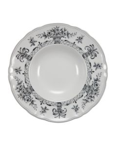 NEOS ANTHIROS Pastabowl bianco e grigio Ø 26,5 h 5,5 cm