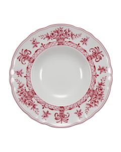 NEOS ANTHIROS Pastabowl bianco e porpora Ø 26,5 h 5,5 cm