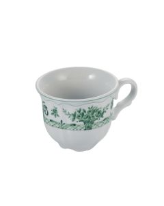 NEOS ANTHIROS Tazza da caffè bianca e verde cl 10