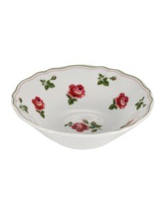 NEOS ANTHIROS Coppa rotonda fiori e filo verde Ø 15 h 4,5 cm