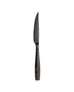 RAVIGNON Coltello bistecca acciaio inox finitura pvd nera 23 cm