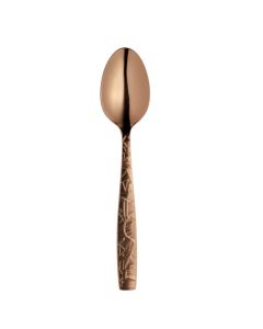RAVIGNON Cucchiaio tavola acciaio inox 18/10 finitura pvd rame 20,5 cm