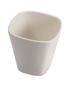 RUPIS Coppetta conica bianca 6x6 h 6,5 cm