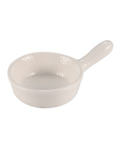 RUPIS Padellina finger food bianca 6x10 h 3,5 cm