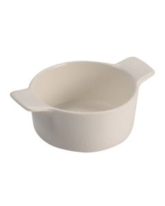 RUPIS Mini casseruola tonda finger food bianca 7x10 h 4 cm