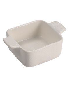RUPIS Mini casseruola quadrata finger food bianca 7x10,5 h 4 cm