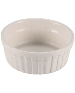 RUPIS Coppa crema catalana festonata bianca Ø 7 h 3 cm 