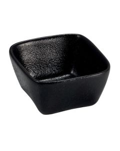 RUPIS Coppetta quadra nera 6x6 h 3 cm 