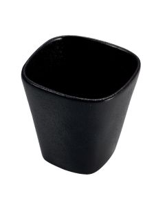 RUPIS Coppetta conica nera 6x6 h 6,5 cm