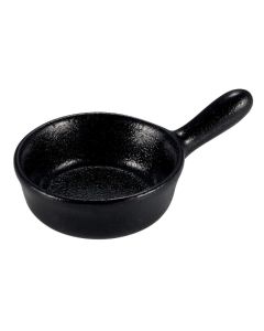 RUPIS Padellina finger food nera 6x10 h 3,5 cm