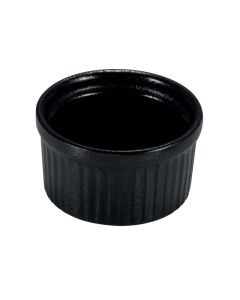 RUPIS Stampo soufflè festonato nero Ø 6 h 3,5 cm