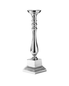 LE COQ PORCELAINE Stylos Candelabro platino 1 fiamma h cm 38,5