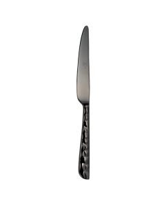 SYBARIS Coltello frutta in acciaio inox finitura pvd nera 21 cm