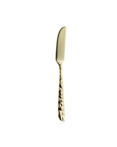 SYBARIS Coltello pesce in acciaio inox 18/10 finitura pvd oro 20 cm